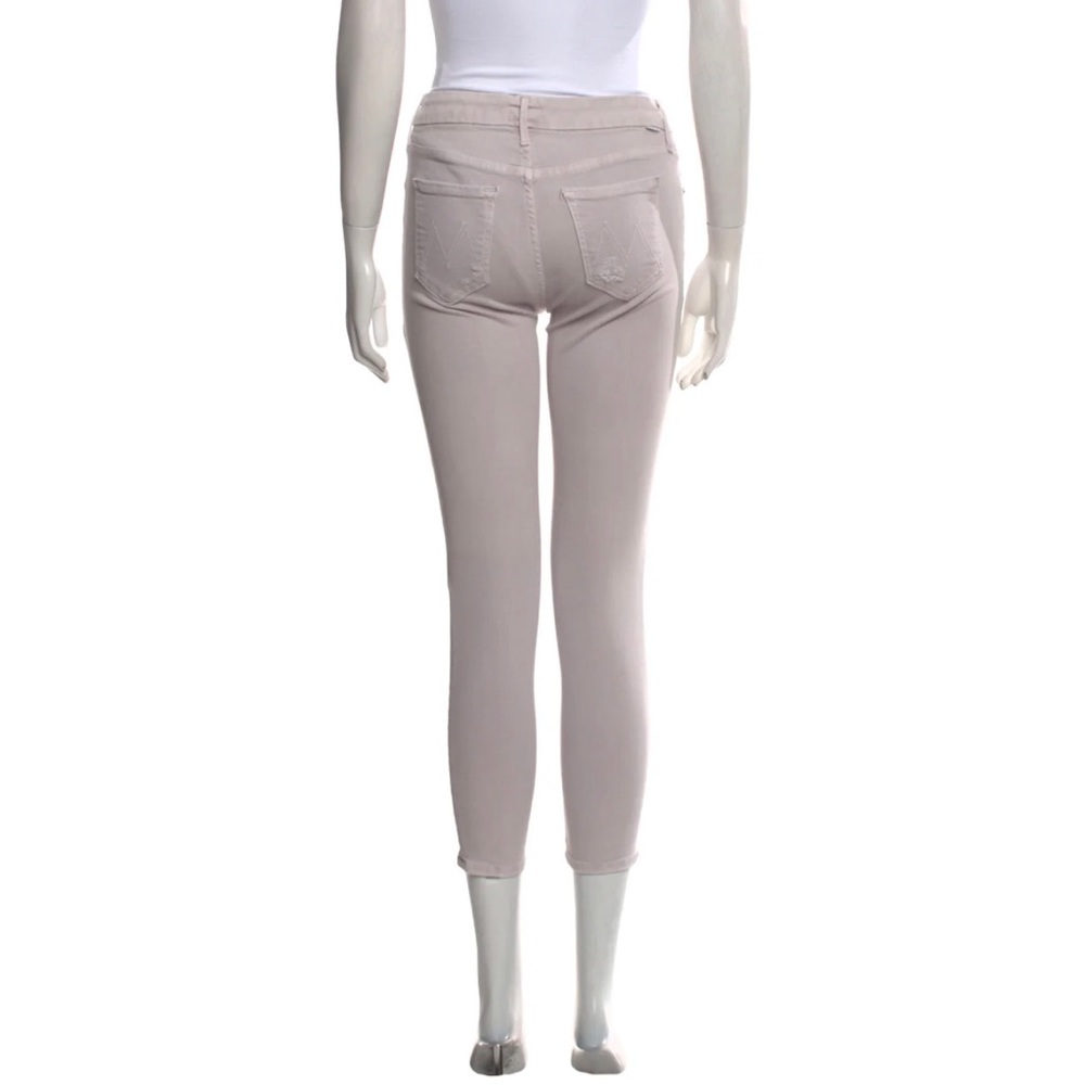 MOTHER Mid-Rise Skinny Leg Jeans